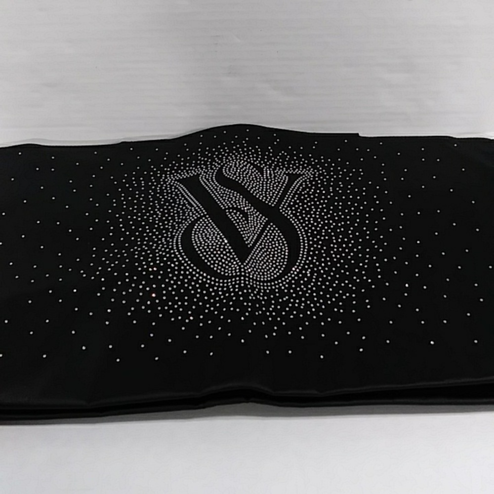 Victoria's Secret Black Tote With Sparkling Silver Design *NWT* - Picture 5 of 7